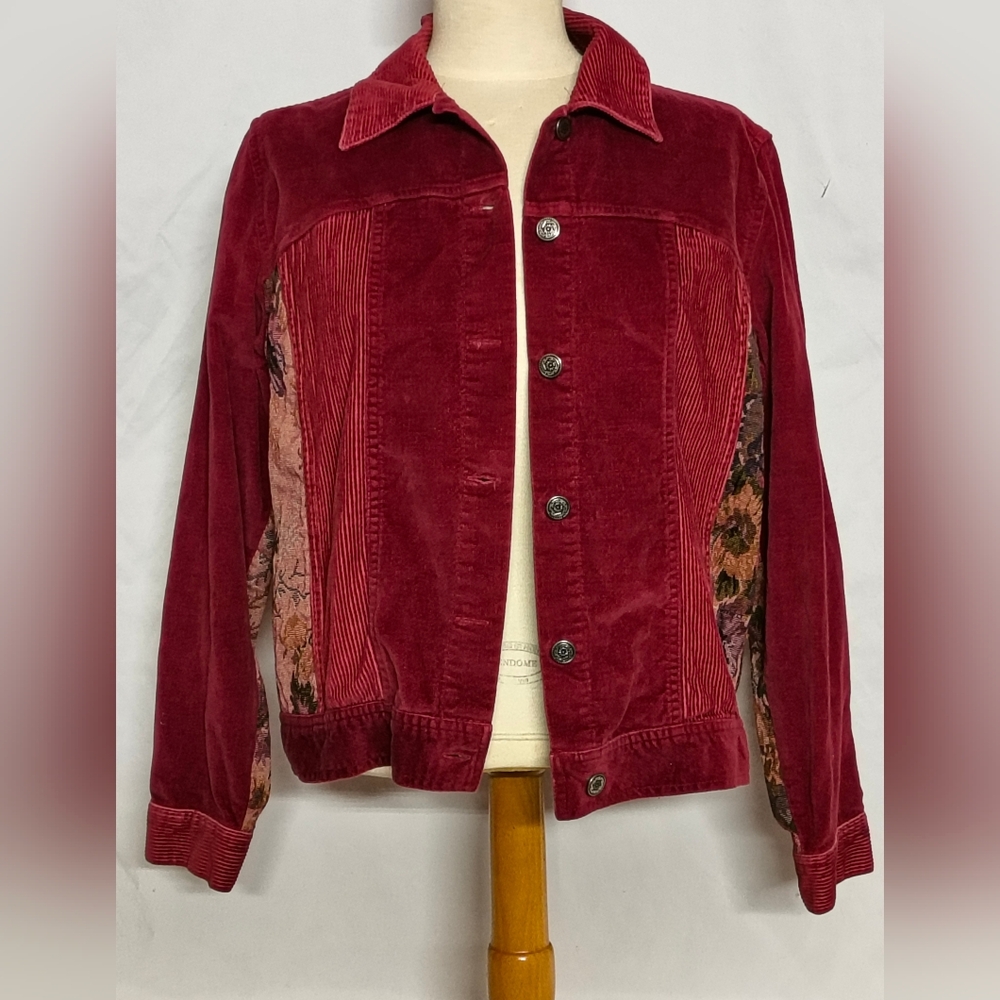 Vintage Corduroy Lemon Grass Jacket